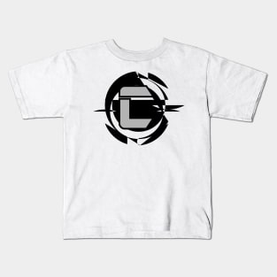 Futuristic Modern Letter C Kids T-Shirt